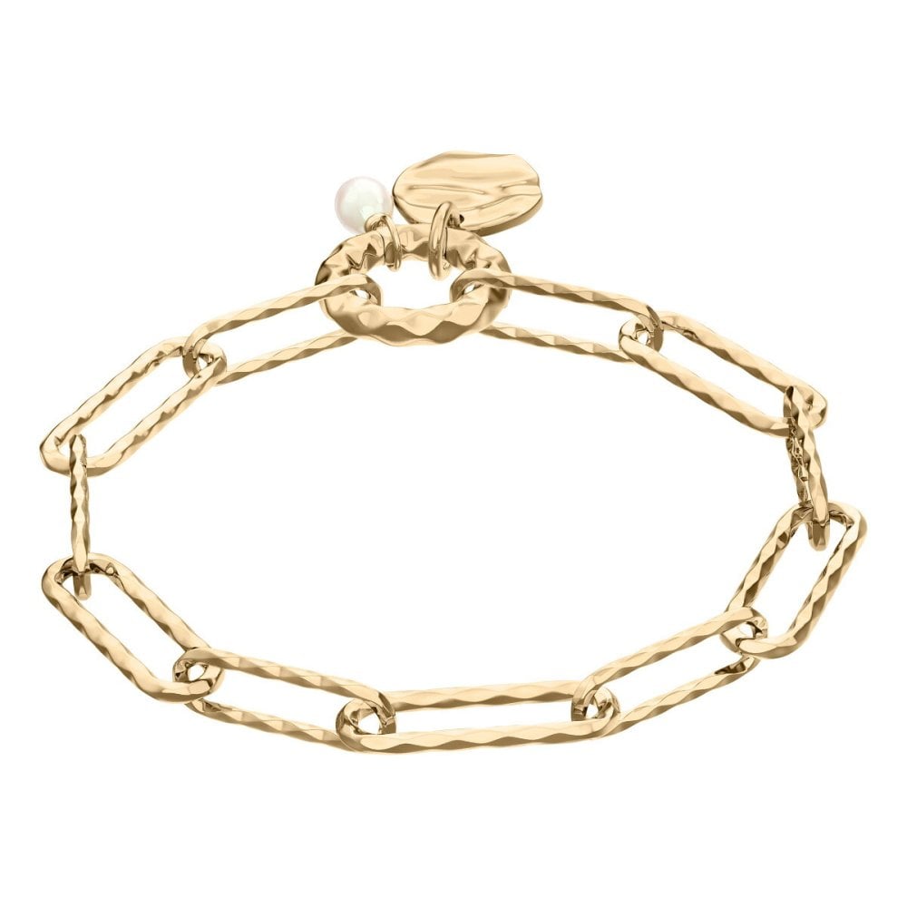 スカーゲン SKAGEN Agnethe Pearl アクセサリー ブレスレット ゴールドトーン レディース SKJ5027710