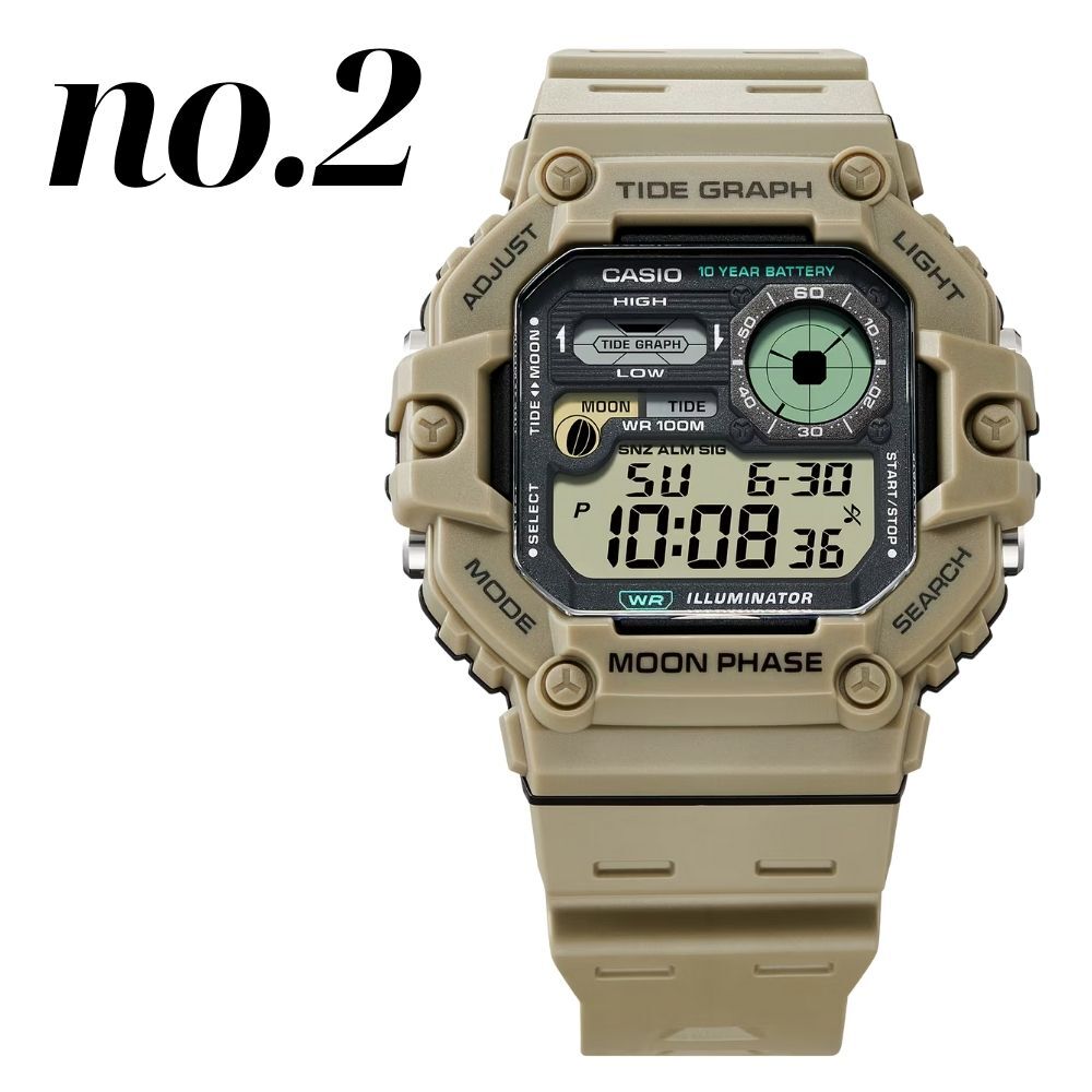 日本未発売 海外限定カラー カシオ メンズ レディース 腕時計 収納ケース付き 海 マリンスポーツ 防水 軽量 スポーツ 運動 デジタル表示 チープカシオ チプカシ 中学生 高校生 プレゼント ギフト CASIO 時計 成人 卒業 入学