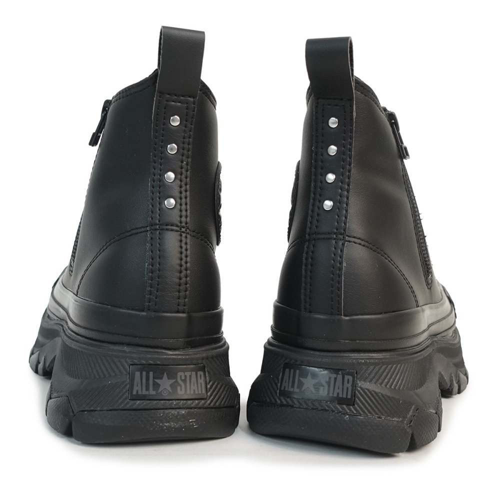 コンバース CONVERSE スニーカー シューズ 厚底 ハイカット メンズ レディース オールスター レックウエーブ SY SA Z HI クロムブラック ALL STAR TREKWAVE