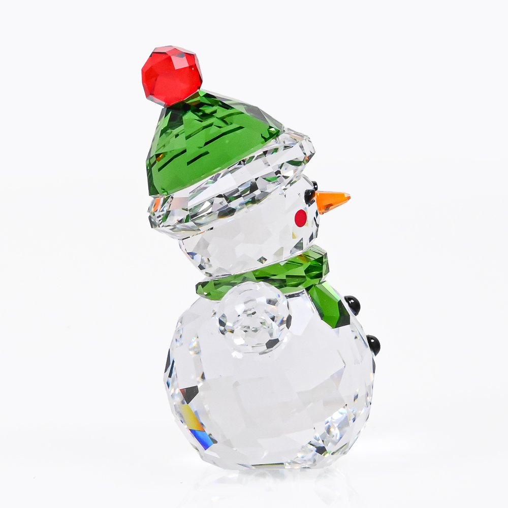 スワロフスキー SWAROVSKI フィギュリン Holiday Cheers ロッキングスノーマン クリスマス フィギュア 5735125 インテリア オブジェ 置物 母の日 即日発送【スペシャルラッピング660円(別売り)】 成人祝い