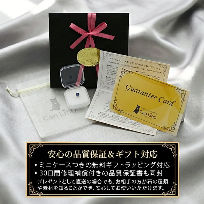 ピアス 金属アレルギー対応 アイオライト 5mm 宝石質 サージカルステンレス つけっぱなし セカンドピアス 品質保証書 ギフト 3月 9月 誕生石 青 紫 天然石 レディース メンズ 片耳用