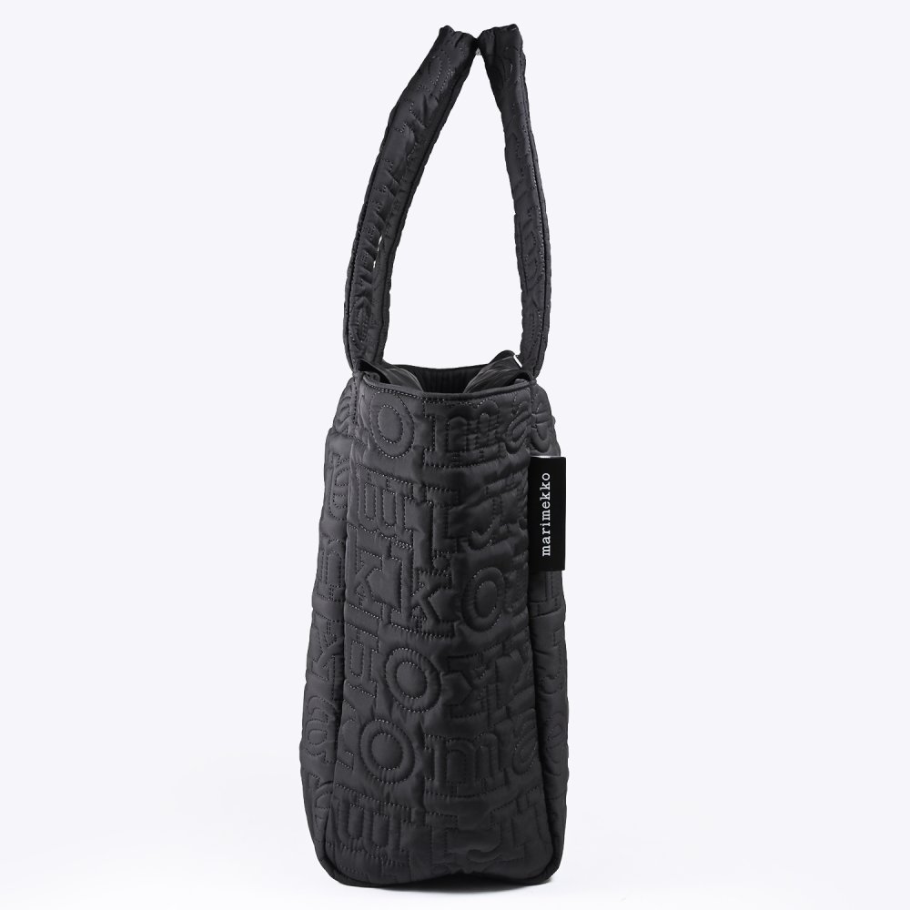 マリメッコ marimekko トートバッグ Joy ジョイ トート M 2026冬新作 ブランドロゴ レディース ブラック 96116 096116 900 北欧 北欧雑貨 北欧デザイン 送別会 誕生日 お中元 結婚祝い 結婚式 高級 父の日 母の日 ホワイトデー