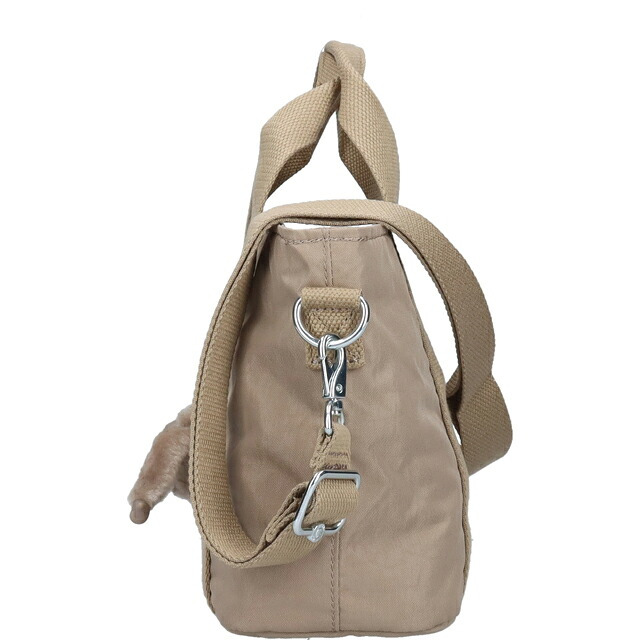キプリング トートバッグ レディース ブランド Kipling ミンタ ロゴ ワンポイント 無地 2WAY KI7541-4PW Soft Taupe
