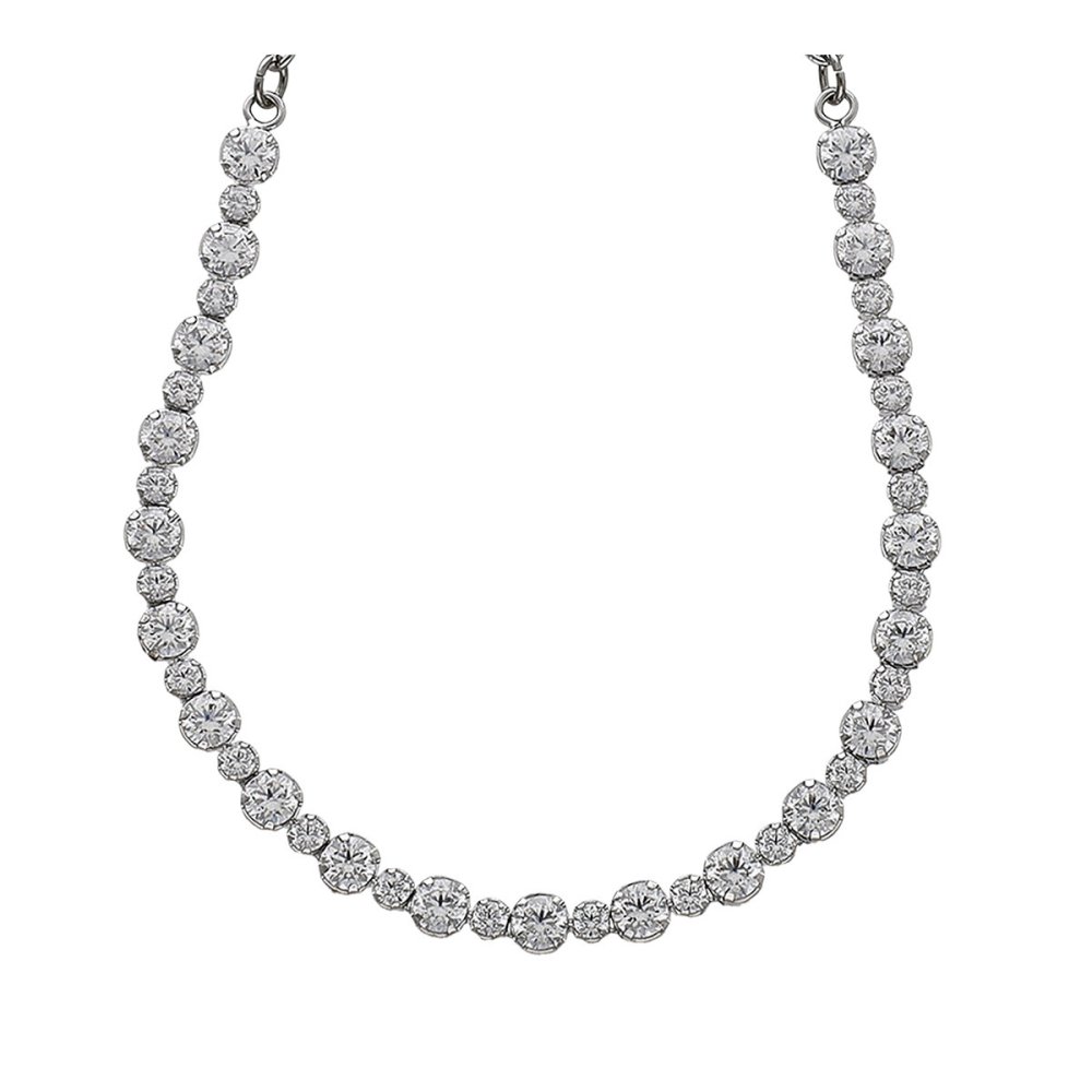 スワロフスキー swarovski ブレスレット チェーンブレスレット 5677813 Matrix Tennis マトリックステニス アクセサリー レディース シルバー+ホワイト 海外正規品
