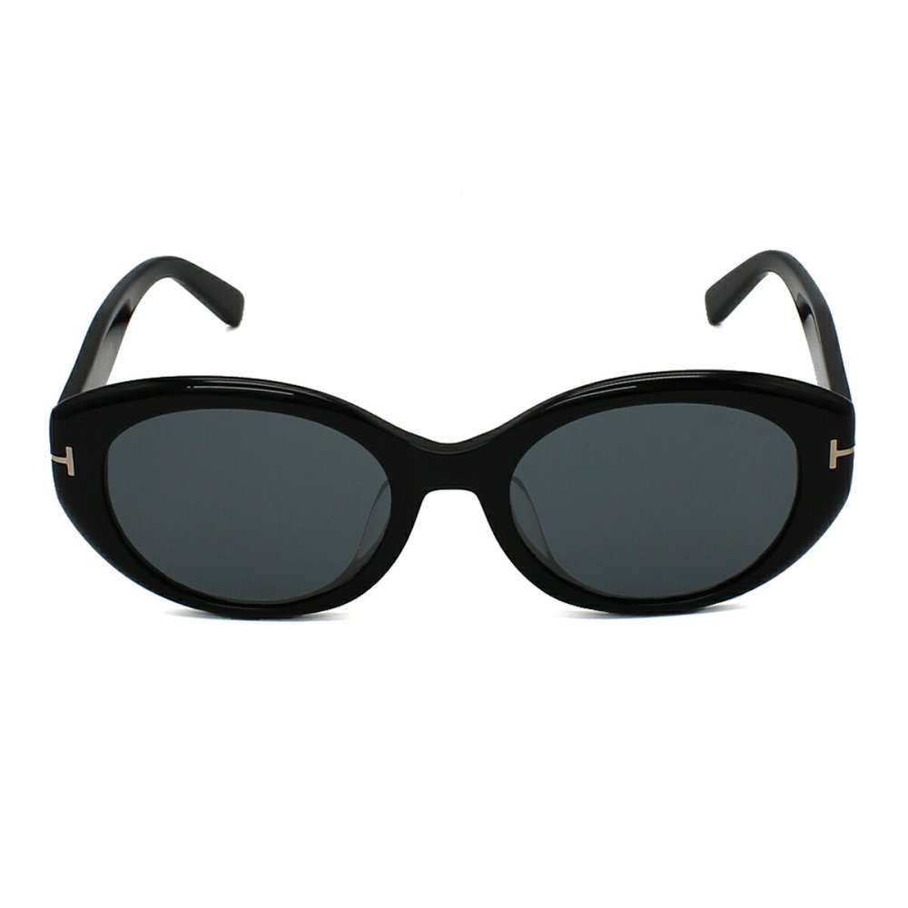 トムフォード TOM FORD サングラス アジアンフィット アイウェア UVカット フォックス FT1293-K/S 01A 54 メンズ レディース ユニセックス ブラック+グレー 海外正規品