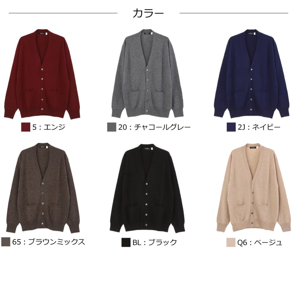 【カシミヤ１００％試験鑑定済】カシミヤ１００％メンズＶ首カーディガン 【ラッピング無料】【メッセージカード無料】父の日 敬老の日 クリスマス 還暦祝い 百貨店 高級 誕生日 記念日 ブランド メンズ 30代 40代 50代 60代 70代 80代 90代