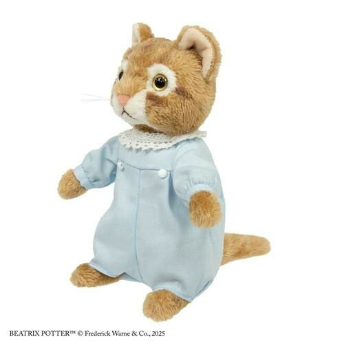 ピーターラビット ぬいぐるみ こねこのトム 吉徳 ナチュラルシリーズ 人形 キャラクター グッズ 子供 キッズ ベビー ギフト プレゼント 誕生日 クリスマス 出産祝い 動物 インテリア