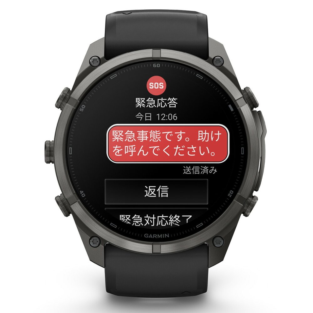 ガーミン GARMIN fenix 9 Pro inReach AMOLED 51mm フェニックス9 プロ インリーチ アモレッド 51mm GPS スマートウォッチ 010-04337-61 腕時計 DLC Ti / Black【2026 新作】
