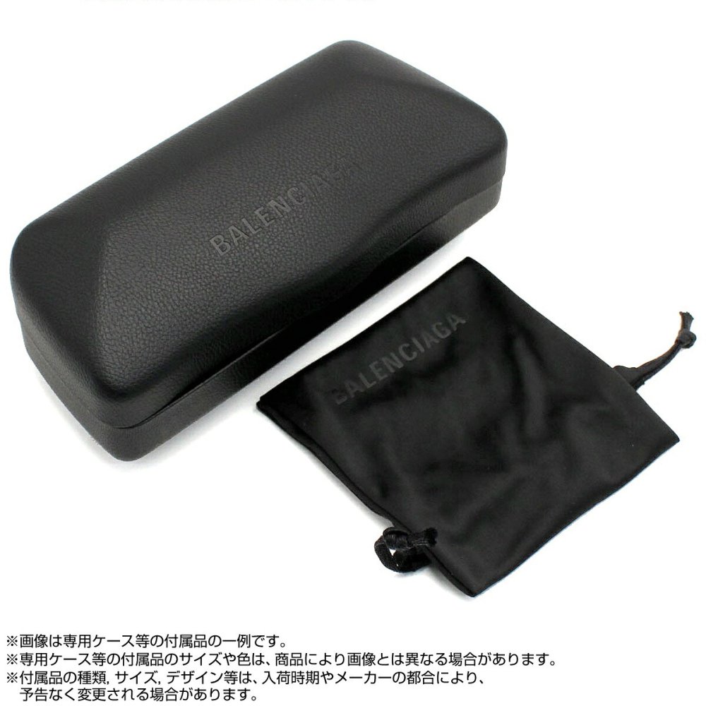 バレンシアガ BALENCIAGA サングラス アジアンフィット UVカット アイウェア フォックス BB0324SK-002 メンズ レディース ユニセックス ブラック+グレー 国内正規品