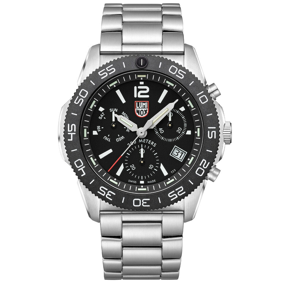 ルミノックス LUMINOX SEA SERIES PACIFIC DIVER CHRONOGRAPH 3140 SERIES 腕時計 メンズ クロノグラフ ダイビングウォッチ 3142