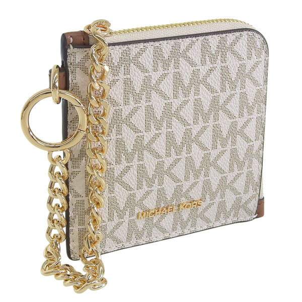 マイケルコース MICHAEL KORS カードケース コインケース 小銭入れ アウトレット JET SET TRAVEL MD ZA WALLET 35S6GTVC6B VANILLA ホワイト