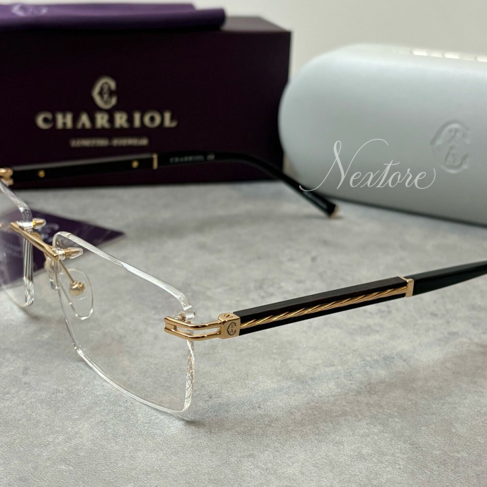 【並行輸入品】【正規品・新品】CHARRIOL シャリオール PC75081 C03 フランス製 リムレス サングラス メガネ 眼鏡 メンズ レディース 伊達メガネ ビジネス 普段使い おしゃれ プレゼント ギフト クリスマス 送料無料