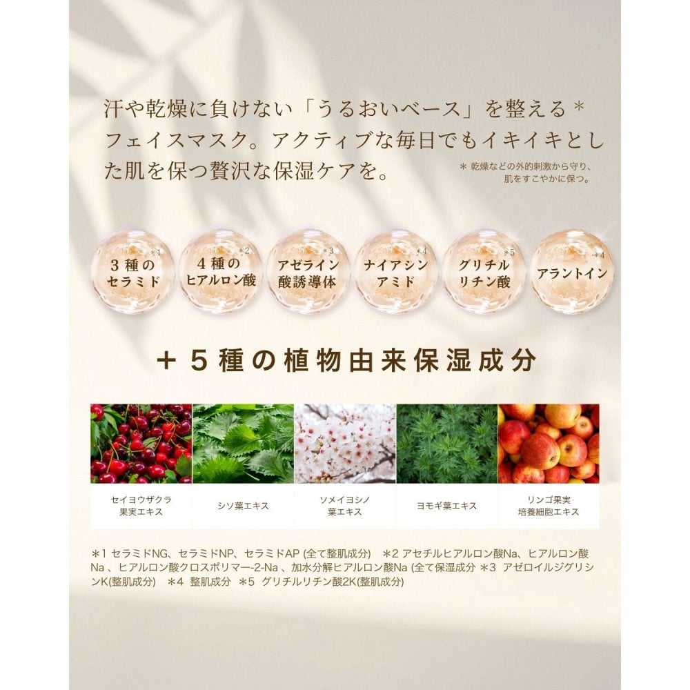 ボタニカルセラムジェルパック 01.Moist&Soothe×12枚 フェイスパック  フェイスパック 洗顔料 スキンケアセット
