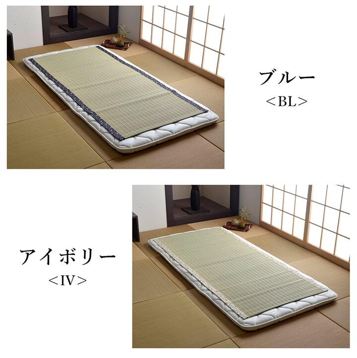 純国産 い草のシーツ（寝ござ） 『白水』 シングル約88×180cm（熊本県八代産イ草使用）