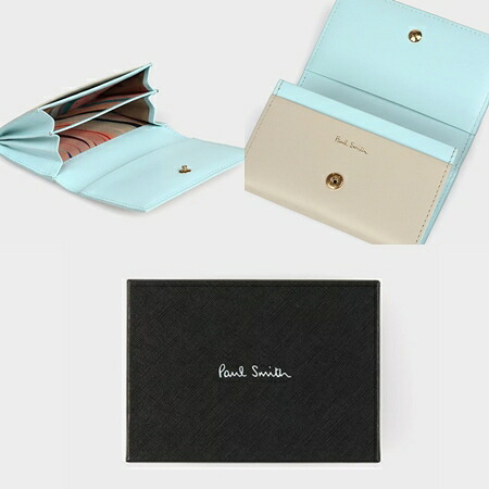 【無料ラッピング】 ポールスミス Paul Smith 名刺入れ サプルレザー レディースブランド 正規品 新品 ギフト プレゼント 人気 おすすめ 誕生日 記念日 クリスマス 送料無料 psm522370