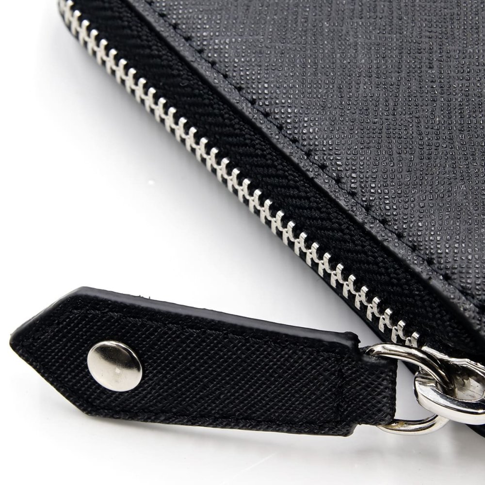 ヴィヴィアンウエストウッド 財布 二つ折り財布 メンズ レディース Vivienne Westwood 51010043 L001N LA N402 ブラック サフィアーノ 本革 ラウンドファスナー 小銭入れあり オーブ ロゴ コンパクト