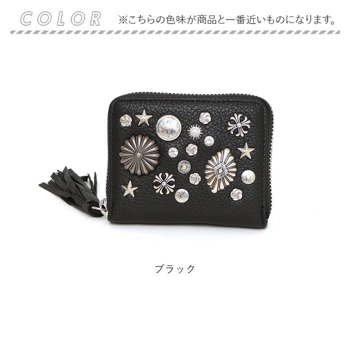 ペルケ カード入れ perche 80-06-0010 通販 カードケース ジャバラ 本革 ミニウォレット ミニ財布 スキミング防止 コンパクト 大容量 じゃばら財布 レザーウォレット レディース 小銭入れ付き おしゃれ かわいい スタッズ ジッパー財布