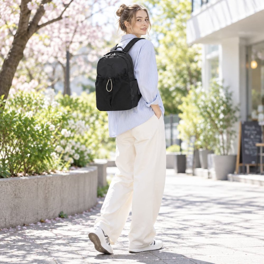 PUMA ゾフィー ミニリュック 11L リュック 大容量 リュックサック 撥水加工 かばん カバン 鞄 普段使い レディース ギフト プレゼント ブラック j20529