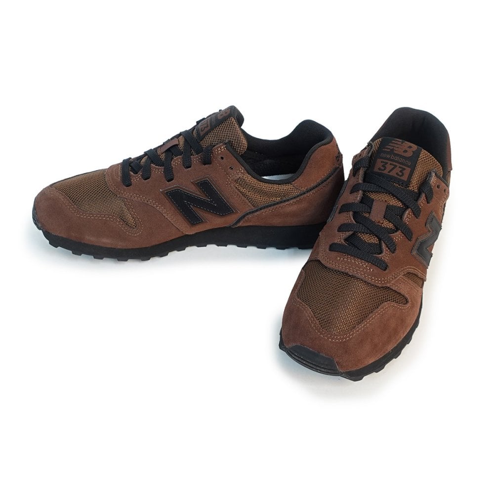 ニューバランス new balance スニーカー 373 メンズ レディース  ランニングスタイル シューズ 運動靴 靴 黒 NB M373 32V ブラウン
