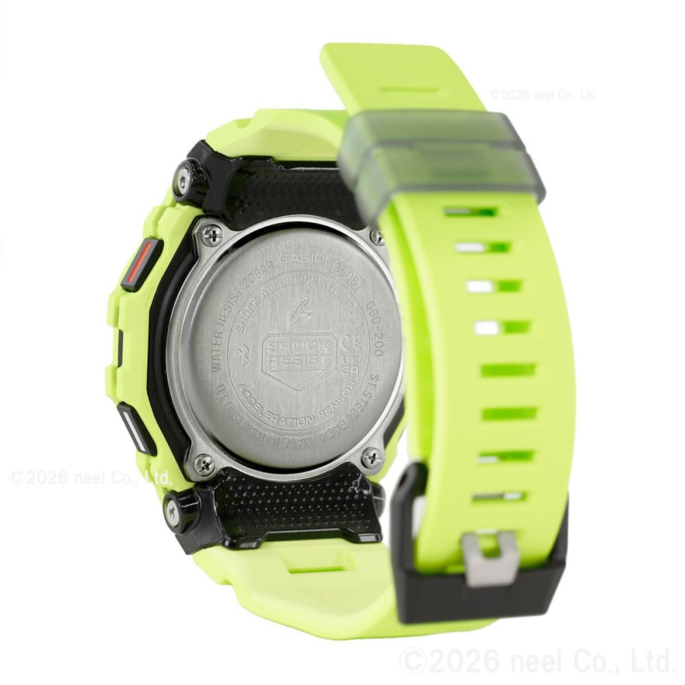 G-SHOCK Gショック G-SQUAD ジースクワッド GBD-200シリーズ GBD-200-9JF メンズ 腕時計 Bluetooth デジタル スマートウォッチ CASIO カシオ