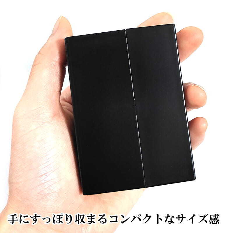 アイコス 加熱式タバコ 対応 ハードケース ブラック シルバー シガレットケース タバコケース カートリッジ 艶消し黒 ペンギンライター ギフト