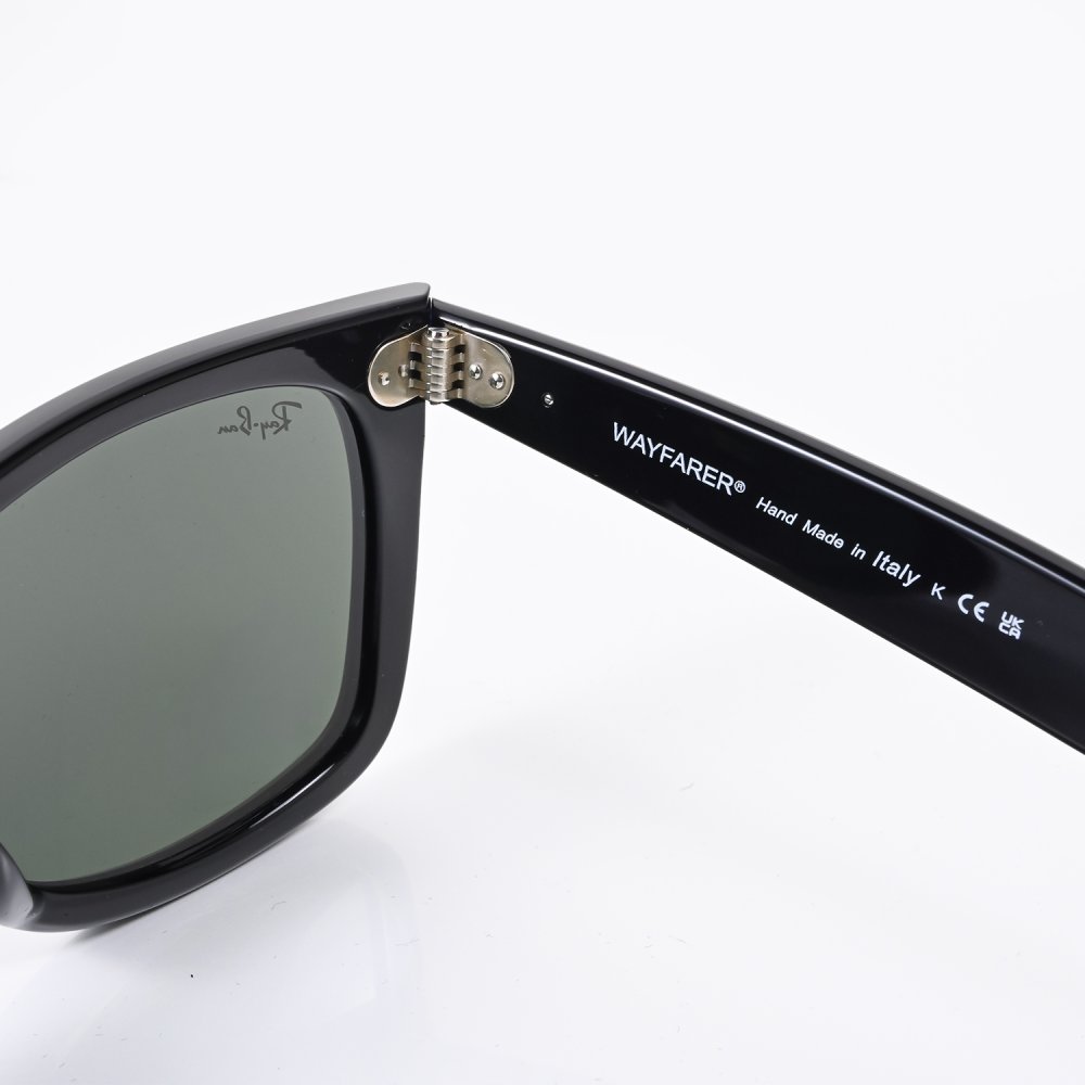 レイバン Ray-Ban サングラス オリジナル ウェイファーラー 52サイズ ローブリッジフィット アジアンフィット ウェリントン スクエア型 男女兼用 メンズ レディース グリーン RB2140F 901 52 22 150 3N 【スペシャルラッピング660円(別売り)】送別会 誕生日 お中元 結婚祝い 結婚式 高級 父の日 母の日 ホワイトデー