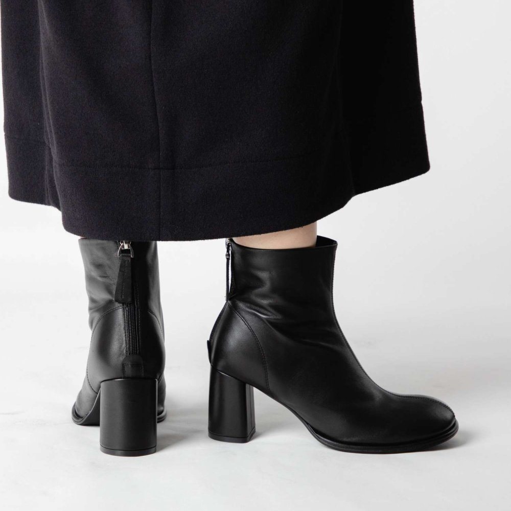 【正規品】 レメ REMME chunky boots チャンキーブーツ ZH-25W022-1-SO  ブーツ ショートブーツ ヒール レディース シューズ