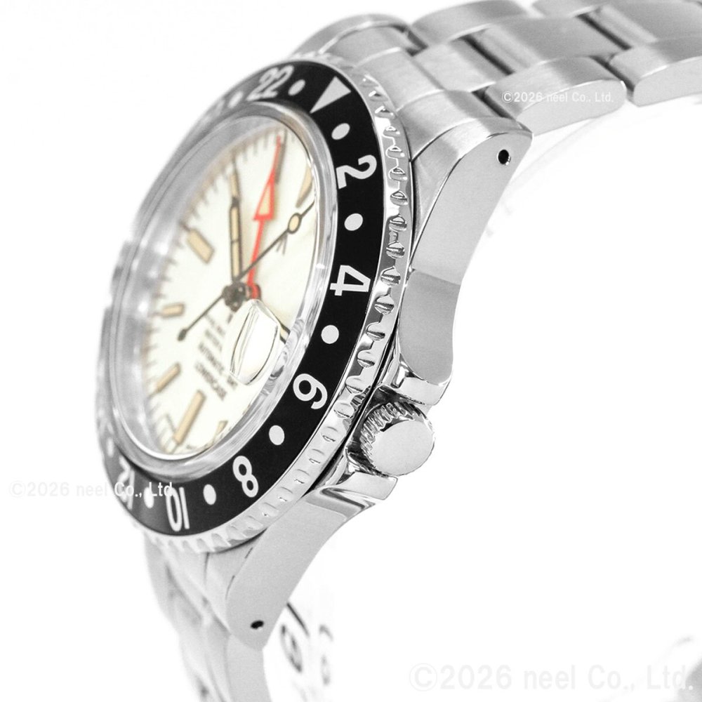 ナバルウォッチ NAVAL WATCH Produced By LOWERCASE ローワーケース FRXD002 腕時計 メンズ 自動巻き GMT