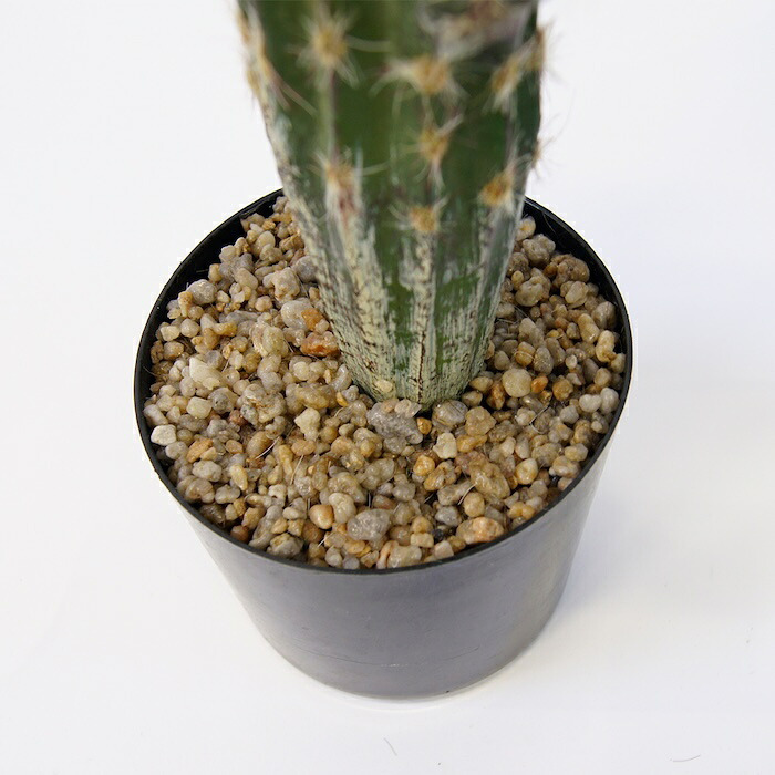 観葉植物 造花 柱サボテン BROWN 全高約71cm 卓上・小型 フェイクグリーン 本物そっくり おしゃれ インテリア 人工観葉植物 アーティフィシャルグリーン オフィス 店舗 ホテル 開店祝い 室内 ミニ サボテン カクタス フェイク