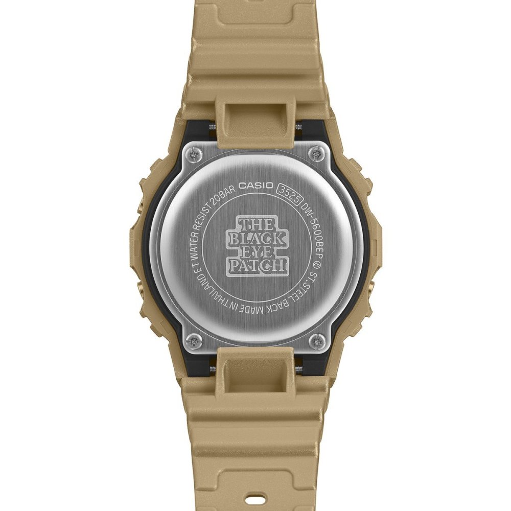 G-SHOCK デジタル カシオ Gショック CASIO BlackEyePatch コラボ 限定モデル 腕時計 メンズ DW-5600BEP-9JR【2026 新作】