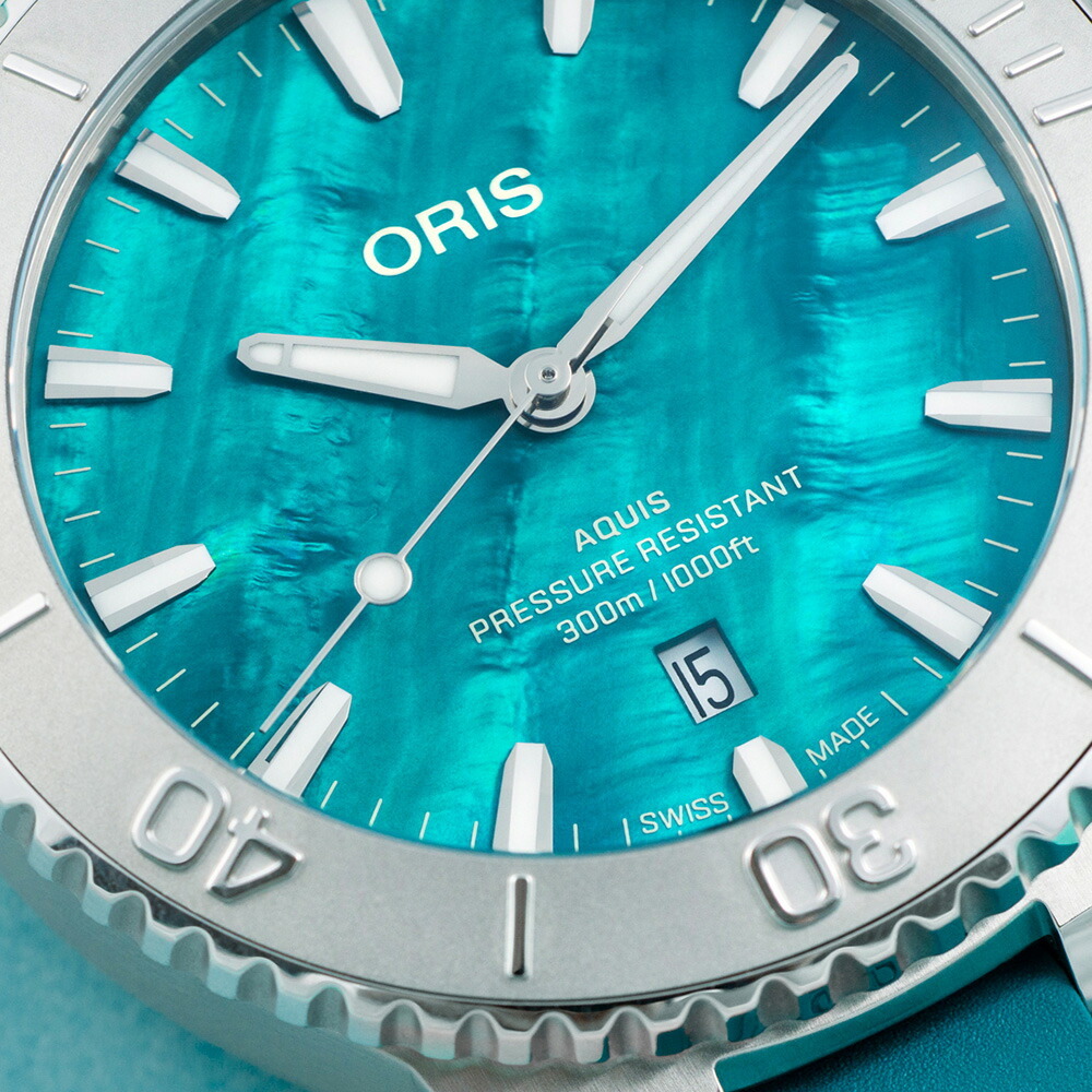 オリス ORIS アクイスデイト ニューヨークハーバー リミテッドエディション II 腕時計 メンズ 限定 01 733 7789 4187-Set
