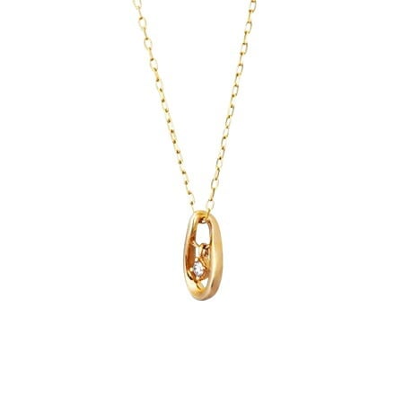 【無料ラッピング】  ヨンドシー 4℃ EAU DOUCE４℃ アクセサリー K10イエローゴールド ネックレス ダイヤモンド ブランド 正規品 新品 ギフト プレゼント 人気 おすすめ 誕生日 記念日 クリスマス 送料無料