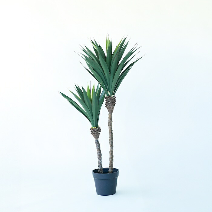 観葉植物 造花 ユッカ BROWN 全高約115cm 中型 フェイクグリーン 本物そっくり おしゃれ インテリア 人工観葉植物 アーティフィシャルグリーン オフィス 店舗 ホテル 開店祝い 室内 青年の木 エレファンティペス フェイク