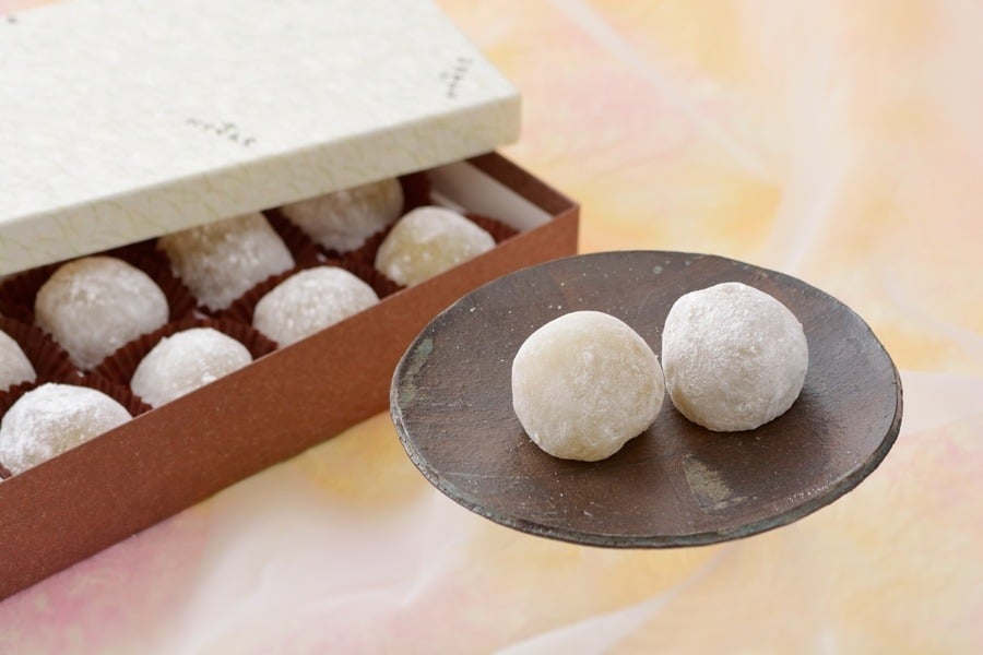 秋限定フルーツ羽二重 栗っこ羽二重4個入【無料のし】【無料包装】 和菓子 御中元・お歳暮