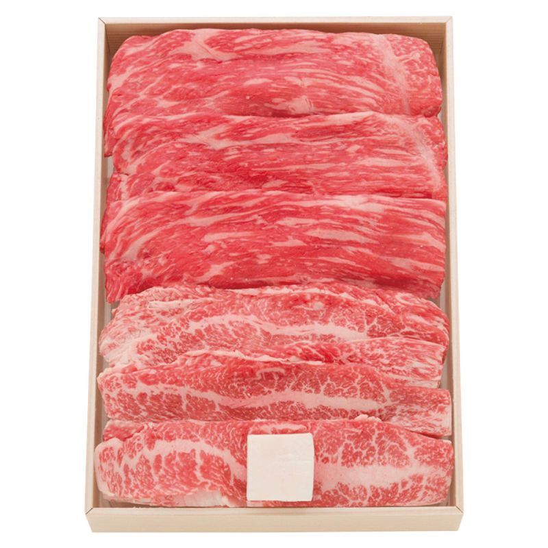 お歳暮・冬ギフト 松阪牛ももバラすき焼き (MBS40-MA) ※送料無料(北海道・沖縄・離島への配送不可)