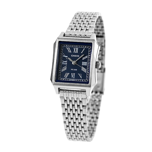 カシオ チープカシオ CASIO スタンダード クォーツ 電池式 LTP-B190D-2BV 海外モデル レディース チプカシ 腕時計 ブランド アナログ ネイビー
