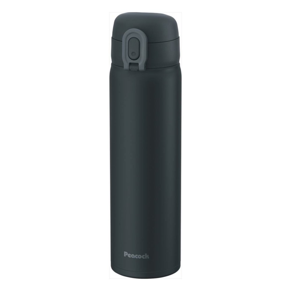 ピーコック ワンタッチマグボトル 500ml グレー マグボトル 保温保冷 ワンタッチオープン スムーズ開閉【北海道・沖縄県・離島 配送不可】