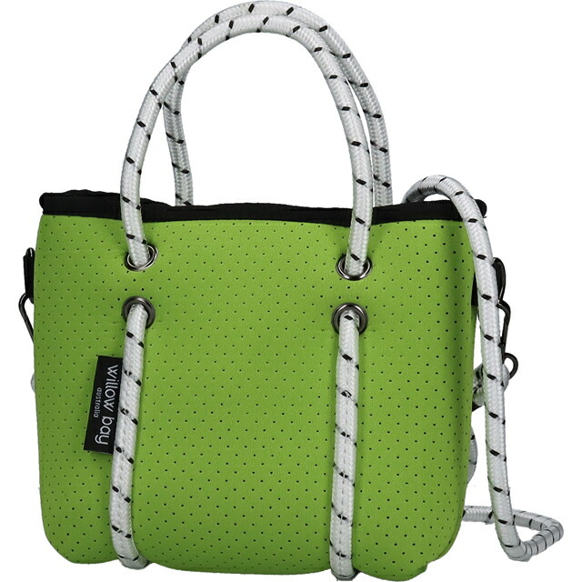 ウィローベイ ショルダーバッグ レディース ブランド WILLOWBAY ブティックタイニー マザーズバッグ  2WAY LIME