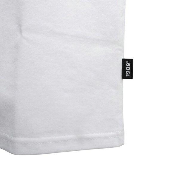 1989スタンダード 1989 STANDARD Tシャツ SWSSTD-0034-WHITE レディース ホワイト BW FLOWER Slim fit Tシャツ Women's Slim Fit Short-Sleeved