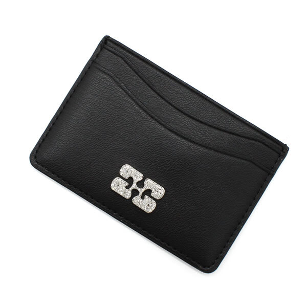 GANNI ガニー カードケース A6392-099 Bou Card Holder カードホルダー ブラック