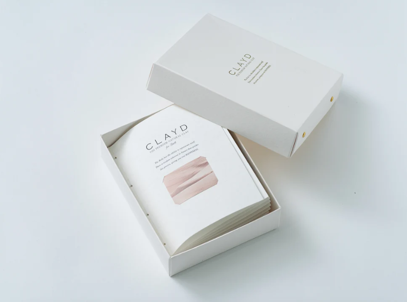 CLAYD WEEKBOOK GIFT （クレイ入浴料｜7袋入り｜ブック型パッケージ｜ギフト箱入り）