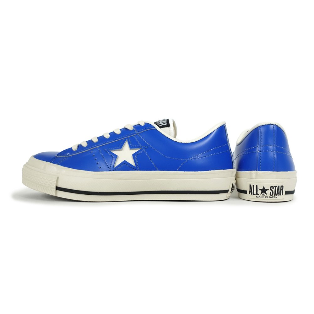 コンバース CONVERSE スニーカー シューズ メンズ レディース ローカット ワンスター J ブルー 青 ONE STAR J 日本製