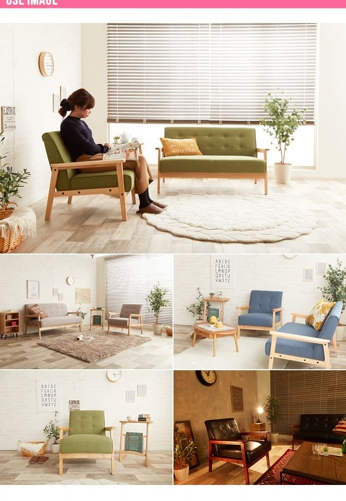 ソファ 座椅子 オリジナル 1人掛け ー 1人用 1.5人 1P 1.5P 1人暮らし sofa おしゃれ 北欧 モダン I型 I字 おすすめ 新生活