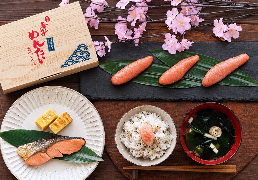 【ギフト包装あり】無着色辛子めんたい食べ比べセット 240N 80g×3種 福さ屋 辛子明太子