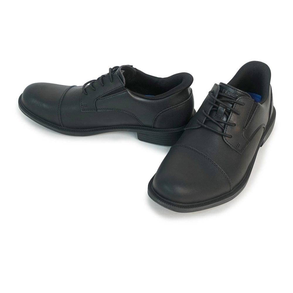 SKECHERS スケッチャーズ スリップインズ ウォータープルーフ ドレストン ラムジー 205837 BBK ブラック 防水 ビジネスシューズ 革靴