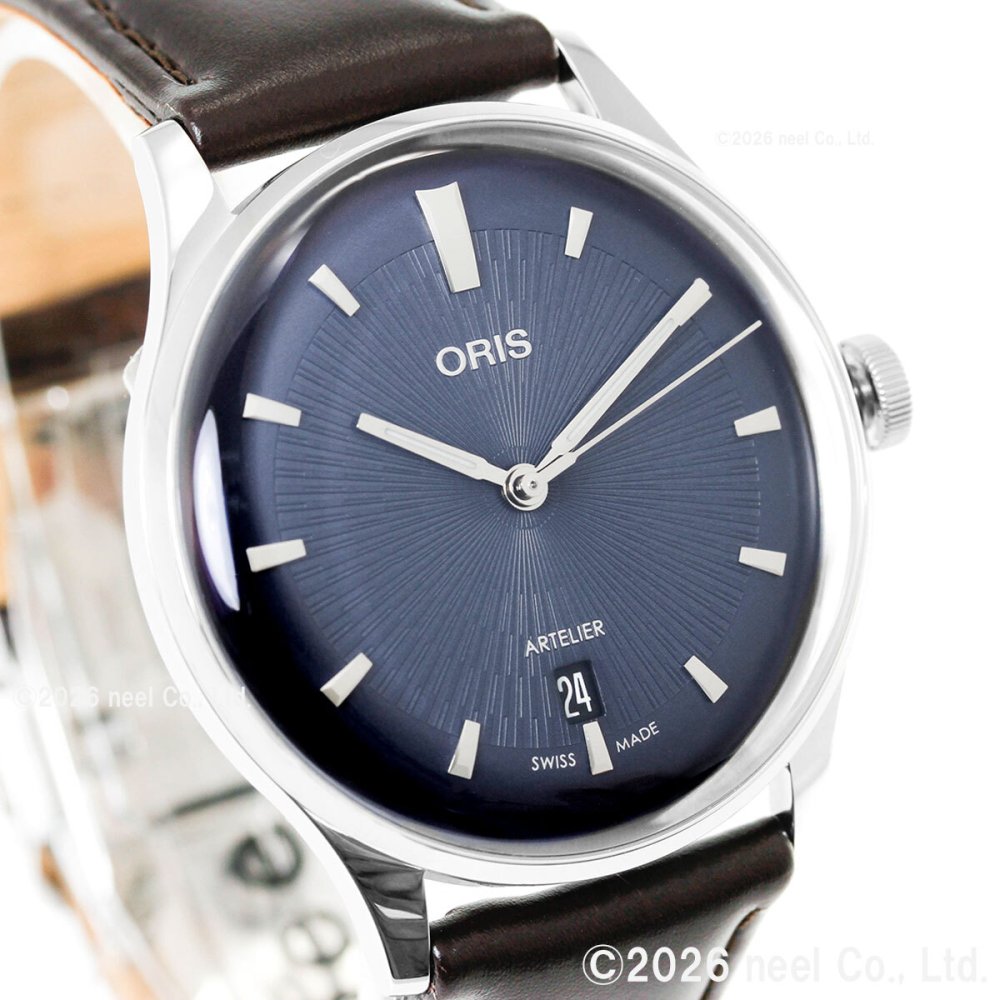 オリス ORIS アートリエ デイト ARTELIER DATE 腕時計 メンズ 自動巻き 01 733 7810 4055-07 6 20 17FC
