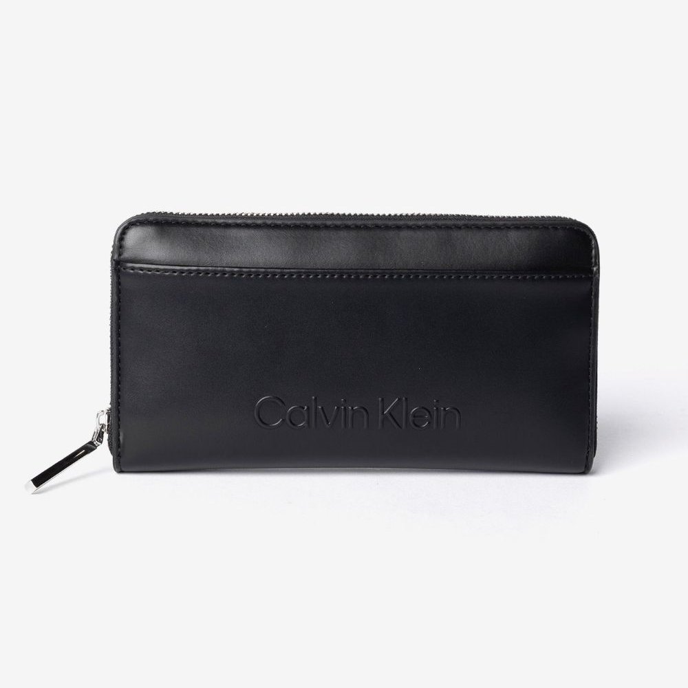 カルバンクライン Calvin Klein EMBOSSED LOGO LARGE ZIP AROUND エンボスロゴ ラージ ジップウォレット K60K612952 長財布 レディース 財布
