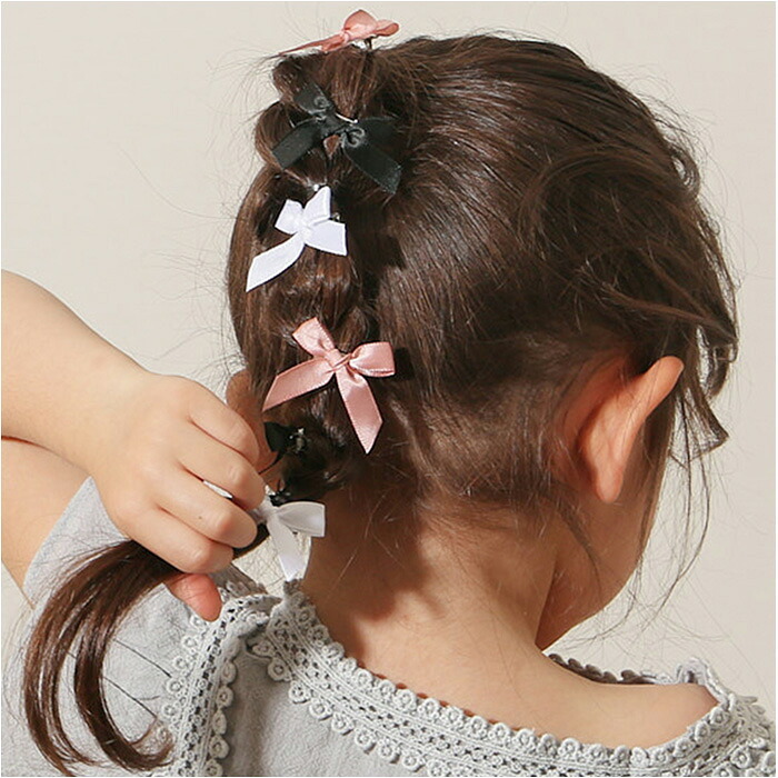 RORA ヘアクリップ 9個セット 通販 ローラ ビクトリア ヘアークリップ ヘアアクセサリー 髪飾り キッズ 子供 子ども こども ミニ 小さめ リボン かわいい おしゃれ 女の子 女子 入園式 卒園式 入学式 卒業式 発表会 結婚式 キッズファッション