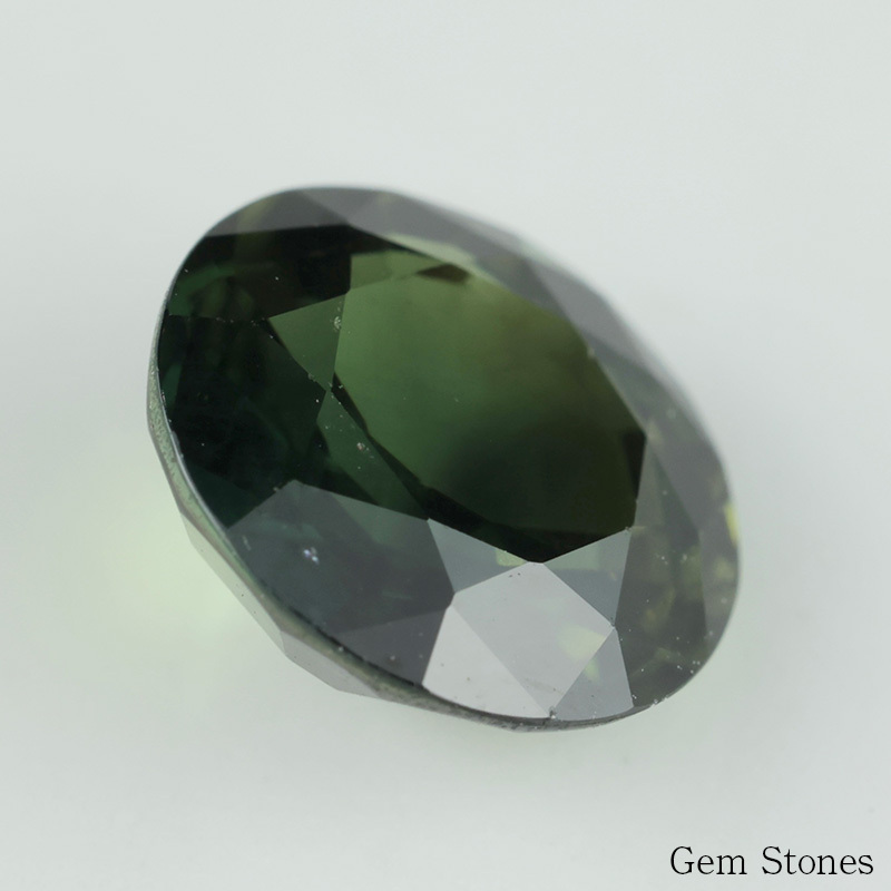 グリーンサファイア 1.940ct ルース 宝石 裸石 サファイア 緑 ダーク グリーン ジュエリー オリジナル 制作 コレクション 誕生石 9月 記念 お守り 誕生日