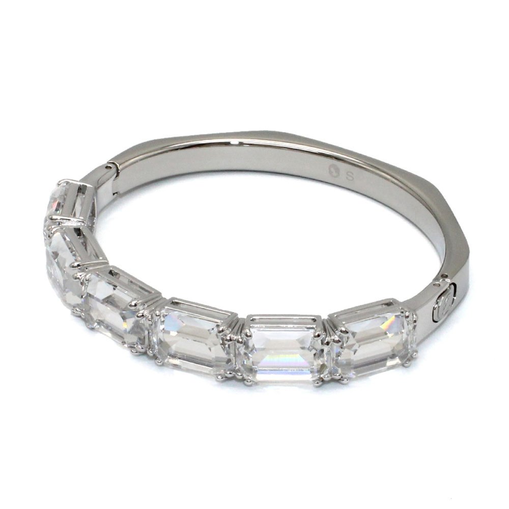 スワロフスキー swarovski ブレスレット バングル Millenia 5696321 S ミレニア アクセサリー レディース シルバー+ ホワイト 海外正規品